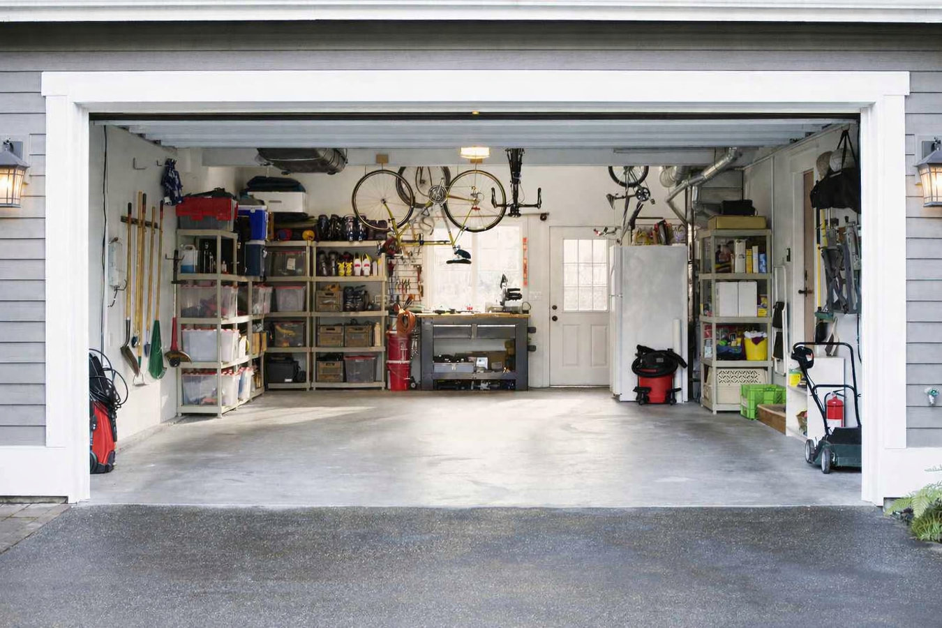 Garage floor concrete in San Rafael, CA